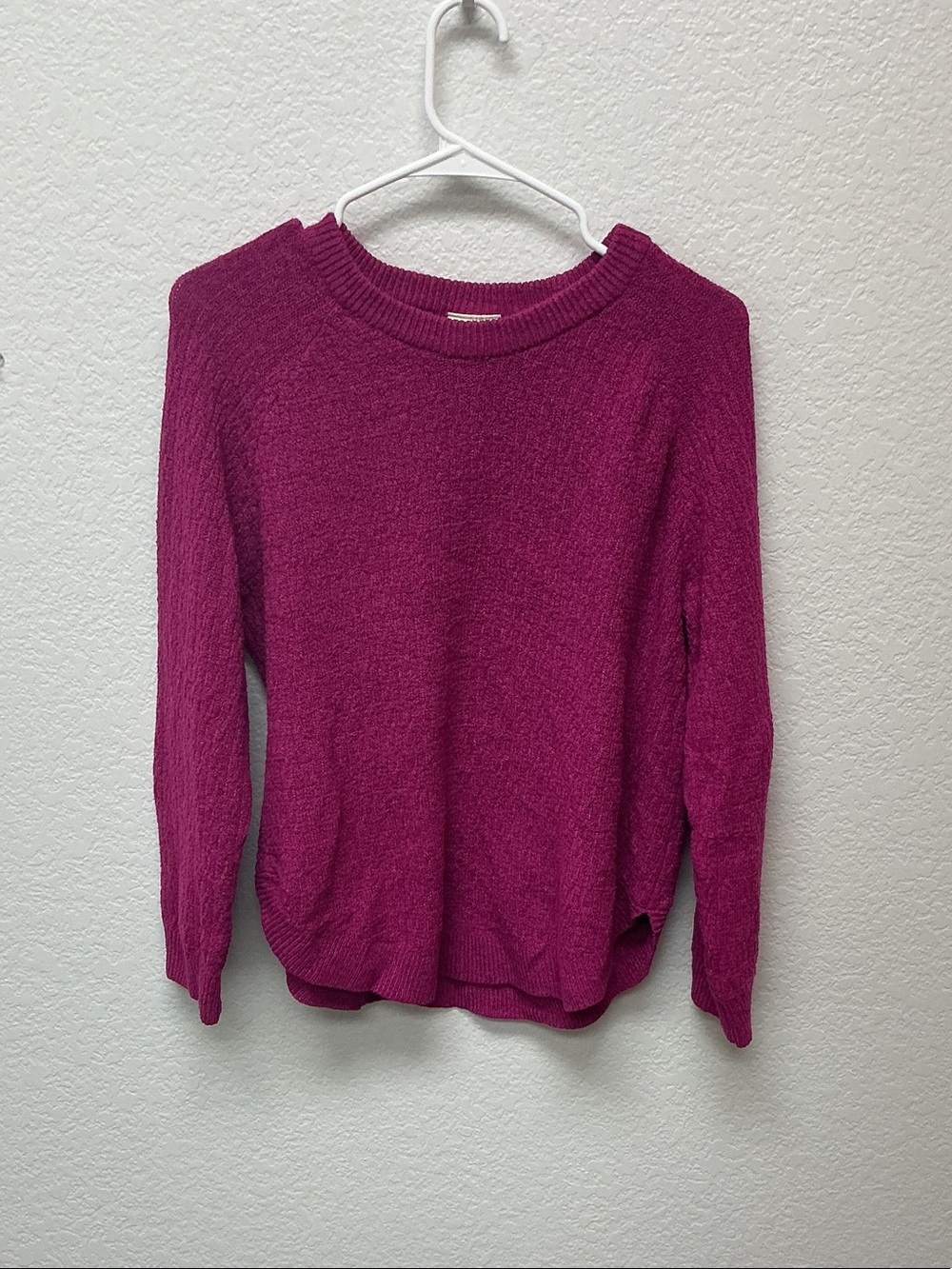 St. John's Bay Magenta Crewneck Sweater